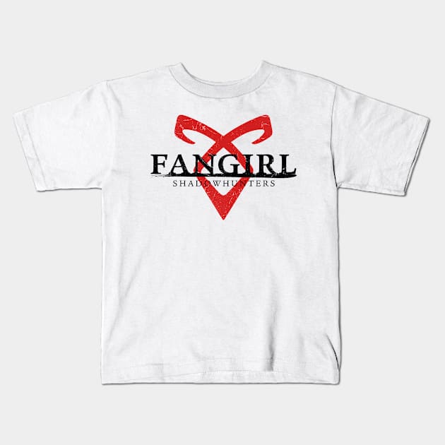 Shadowhunters - Fangirl Kids T-Shirt by BadCatDesigns